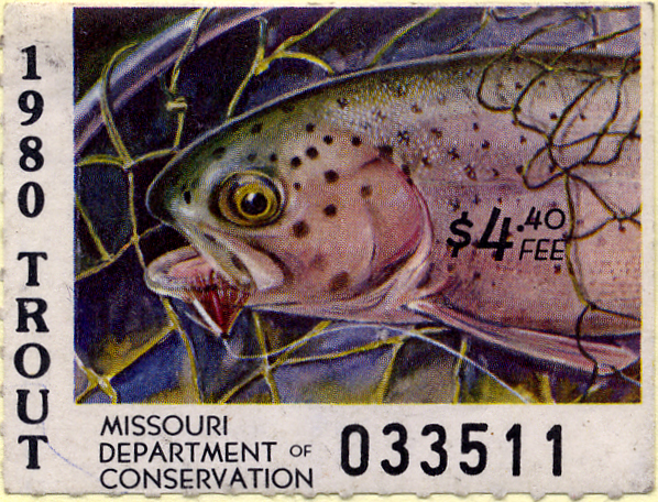 Missouri Trout Stamps Upper Lake Taneycomo OzarkAnglers.Com Forum