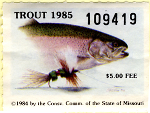 Missouri Trout Stamps Upper Lake Taneycomo OzarkAnglers.Com Forum